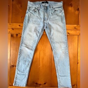 Light Blue Hollister skinny jeans
